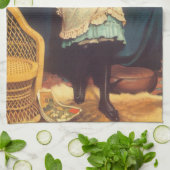 Aantrekken is beter dan plagen Charles Burton Barb Theedoek (Gevouwen)