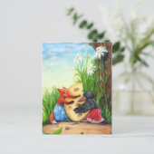 Aantrekking Briefkaart (Staand voorkant)