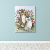 Aantrekking Canvas Afdruk (Insitu (Houten vloer))