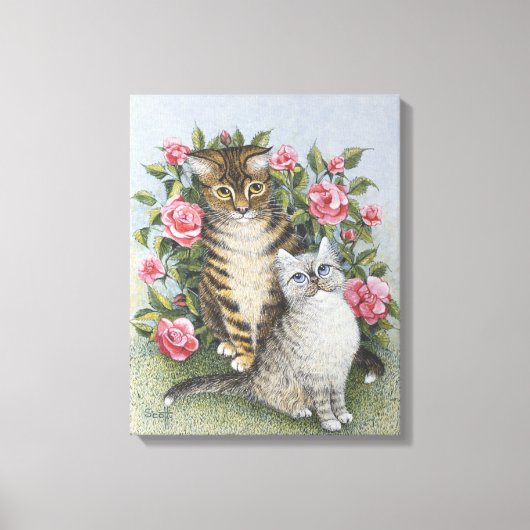 Aantrekking Canvas Afdruk (Voorkant)