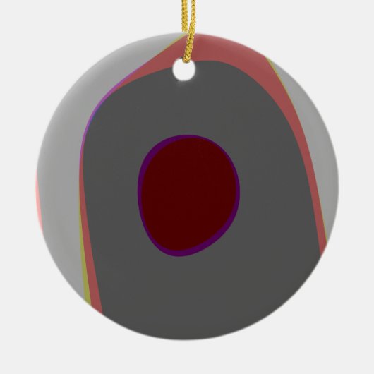 Aantrekking Keramisch Ornament (Voorkant)