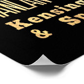 Aantrekkingen en beroemde plaatsen in Toronto, Ont Poster (Hoek)