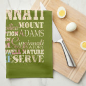 Aantrekkingen en beroemde plaatsen van Cincinnati, Theedoek (Quarter Fold)