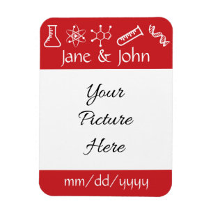 Aantrekkingskrachten in Cherry Save-the-Date Magne Magneet