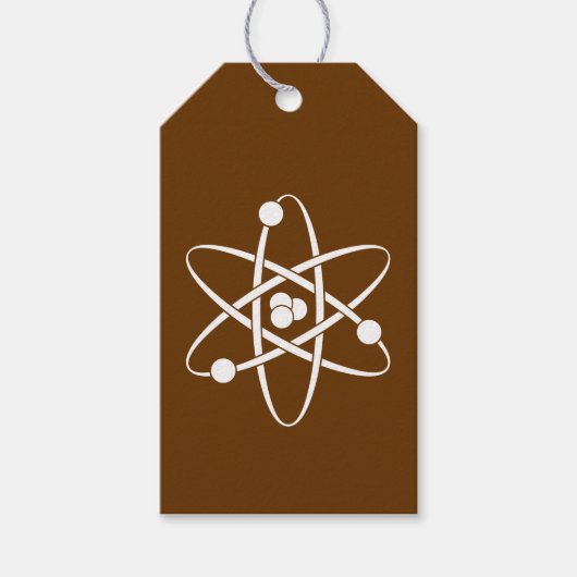 Aantrekkingskrachten in Chocolade Gift Tag Cadeaulabel (Voorkant)