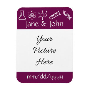 Aantrekkingskrachten in wijn Save-the-Date magneet