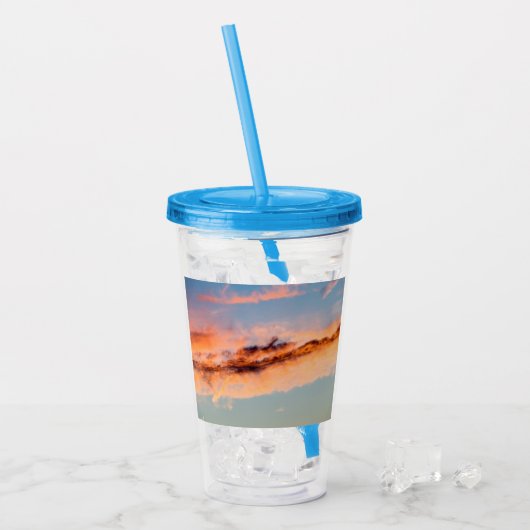 aantrekkingsverbruik acryl drinkbeker (Voorkant ijs)