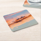 aantrekkingsverbruik kartonnen onderzetters (Schuin)