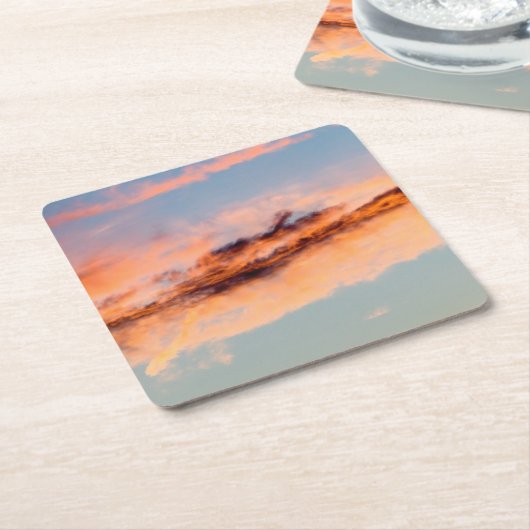 aantrekkingsverbruik kartonnen onderzetters (Schuin)