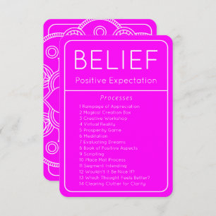 Aantrekkingswet Geloof Abraham Hicks Kaart