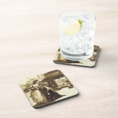 Aanvaard, 1853 (pen en bruine inkt op papier) drankjes onderzetter (Rechterzijde)