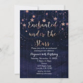 Aanvaard in het kader van de Paarse en gouduitnodi Kaart (Voorkant)