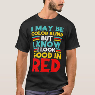 Aanvaard kleurenblind kleurenblind liefhebbers bar t-shirt