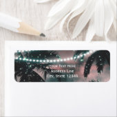 Aanvaardbaar Night Sky Evening Beach Lights Weddin Etiket (Insitu)