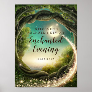 Aanvaardbaar welkomstteken voor avond poster