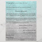 Aanvaardbare behandeling Formulier blauw grijs Flyer (Achterkant)