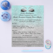 Aanvaardbare behandeling Formulier blauw grijs Flyer (Enkel)