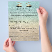 Aanvaardbare behandeling Formulier Blue Gold Flyer (Hand)