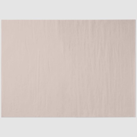 Aanvaardbare Tan - Neutraal - Pastel Solid Color Tissuepapier (Voorkant)