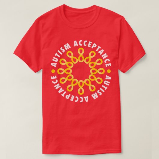 Aanvaardbare ventilator voor autisme t-shirt (Design voorkant)