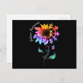 Aanvaarding Autisme Bewustheid Vrouwen Mam Teacher Briefkaart (Voorkant / Achterkant)