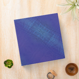 aanvaarding | Blauw Indigo Violet Shibori Patroon 1 1/2" Multomap