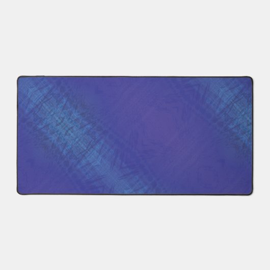 aanvaarding | Blauw Indigo Violet Shibori Patroon Bureaumat (Voorkant)