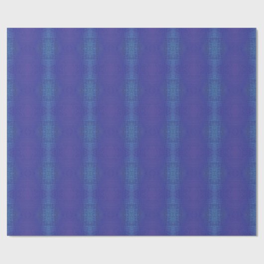 aanvaarding | Blauw Indigo Violet Shibori Patroon Cadeaupapier (Vlak)