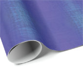 aanvaarding | Blauw Indigo Violet Shibori Patroon Cadeaupapier (Rol Hoek)