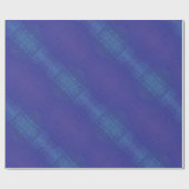 aanvaarding | Blauw Indigo Violet Shibori Patroon Cadeaupapier (Vlak)
