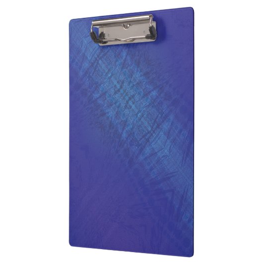 aanvaarding | Blauw Indigo Violet Shibori Patroon Klembord (Links)