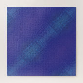 aanvaarding | Blauw Indigo Violet Shibori Patroon Legpuzzel (Horizontaal)
