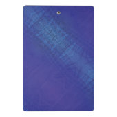 aanvaarding | Blauw Indigo Violet Shibori Patroon Mini Klembord (Achterkant)