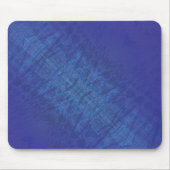 aanvaarding | Blauw Indigo Violet Shibori Patroon Muismat (Voorkant)