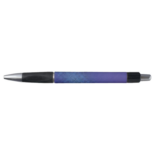 aanvaarding | Blauw Indigo Violet Shibori Patroon Pen (Voorkant)