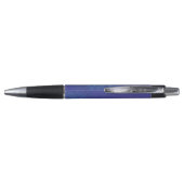 aanvaarding | Blauw Indigo Violet Shibori Patroon Pen (Achterkant)