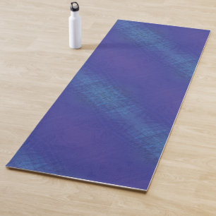 aanvaarding Blauw Indigo Violet Shibori Patroon Yogamat