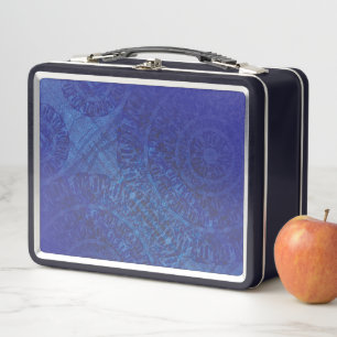 aanvaarding Blauwe Indigo Violet Boho medailles