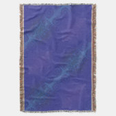 aanvaarding | Blauwe Indigo Violet Boho medailles Deken (Voorkant Verticaal)