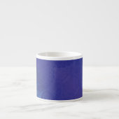 aanvaarding | Blauwe Indigo Violet Boho medailles Espresso Kop (Voorkant)