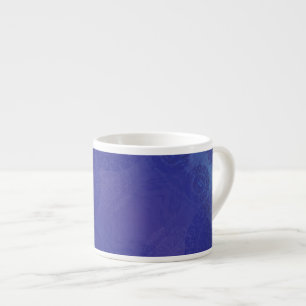 aanvaarding   Blauwe Indigo Violet Boho medailles Espresso Kop