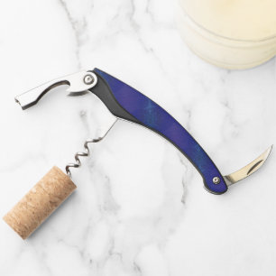 aanvaarding   Blauwe Indigo Violet Boho medailles Kurkentrekker
