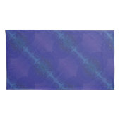 aanvaarding | Blauwe Indigo Violet Boho medailles Kussensloop (Achterkant-Rechts)