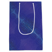 aanvaarding | Blauwe Indigo Violet Boho medailles Medium Cadeauzakje (Achterkant)