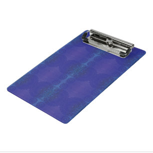 aanvaarding Blauwe Indigo Violet Boho medailles Mini Klembord