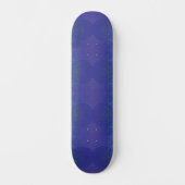aanvaarding | Blauwe Indigo Violet Boho medailles Persoonlijk Skateboard (Voorkant)