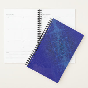 aanvaarding Blauwe Indigo Violet Boho medailles Planner