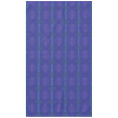 aanvaarding | Blauwe Indigo Violet Boho medailles Tafelkleed (Voorkant)