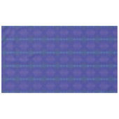 aanvaarding | Blauwe Indigo Violet Boho medailles Tafelkleed (Voorkant (Horizontaal))