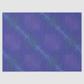 aanvaarding | Blauwe Indigo Violet Boho medailles Tissuepapier (Voorkant)